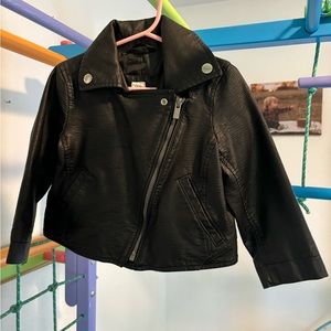 Baby gap leather jacket